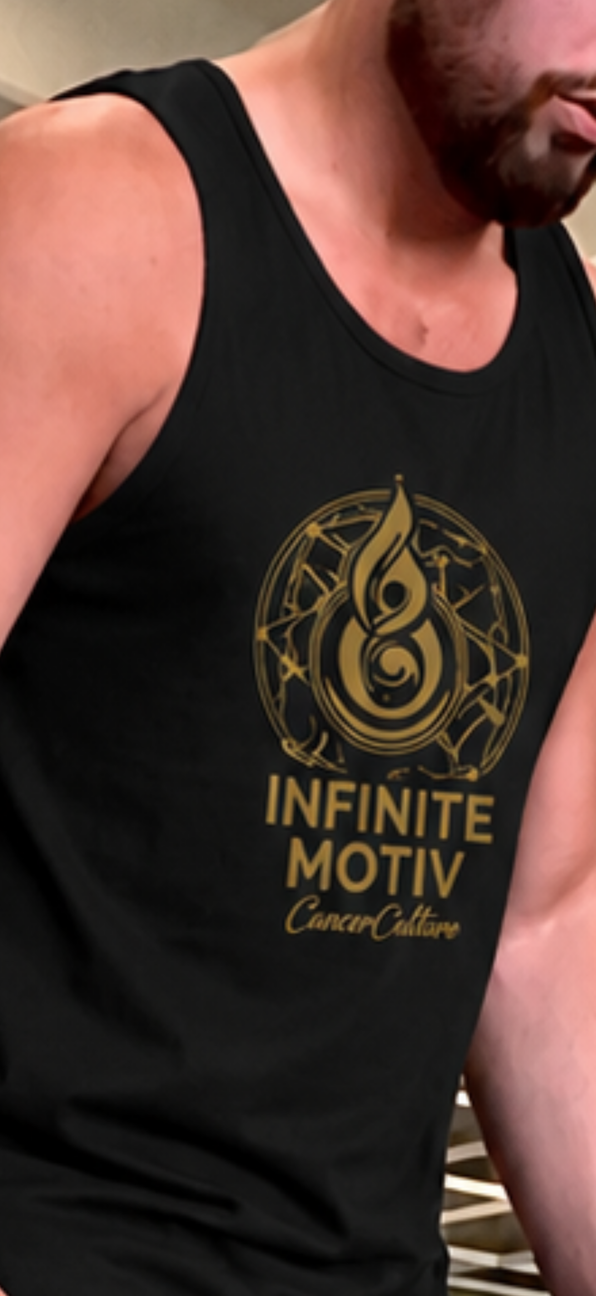 Men's CancerCulture Survivor Fire Tank