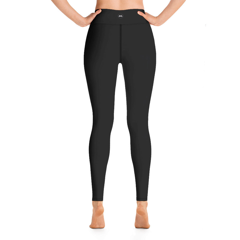 Empower Every Move: Infinite Motive - Cancer Awareness Yoga Leggings, gift for her. gift for him