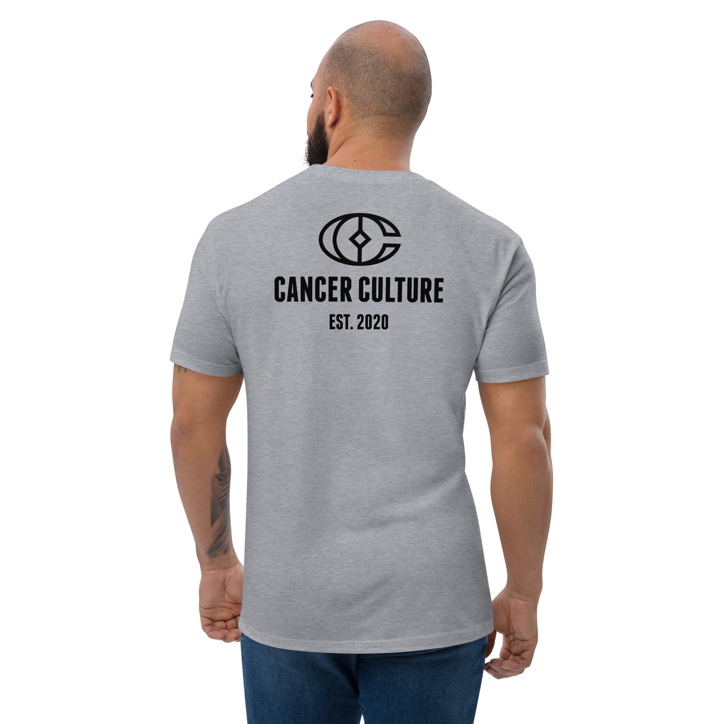 Fight Cancer: Men's Awareness Tee Strength & Hope: Men's Cancer TeeFight Cancer: Men's Awareness Tee, Strength & Hope: Men's Cancer awareness tee