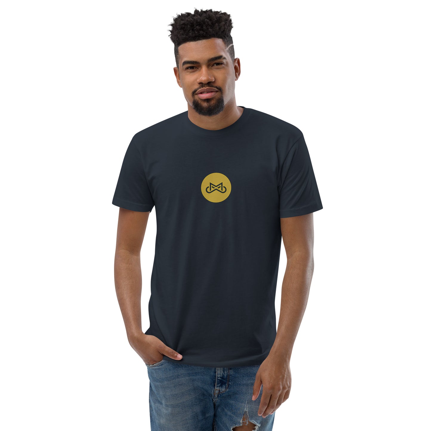 Childhood Cancer Reflection Men's T-shirt