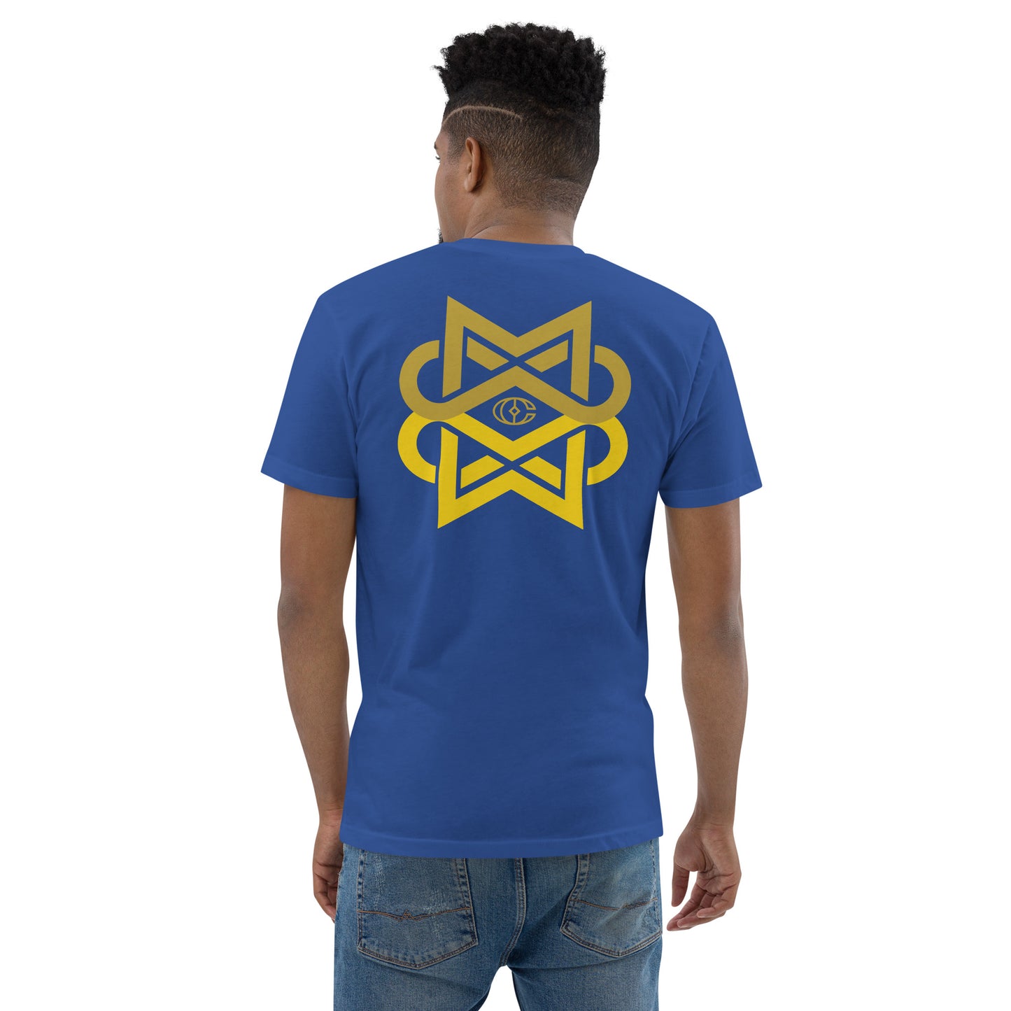 Childhood Cancer Reflection Men's T-shirt