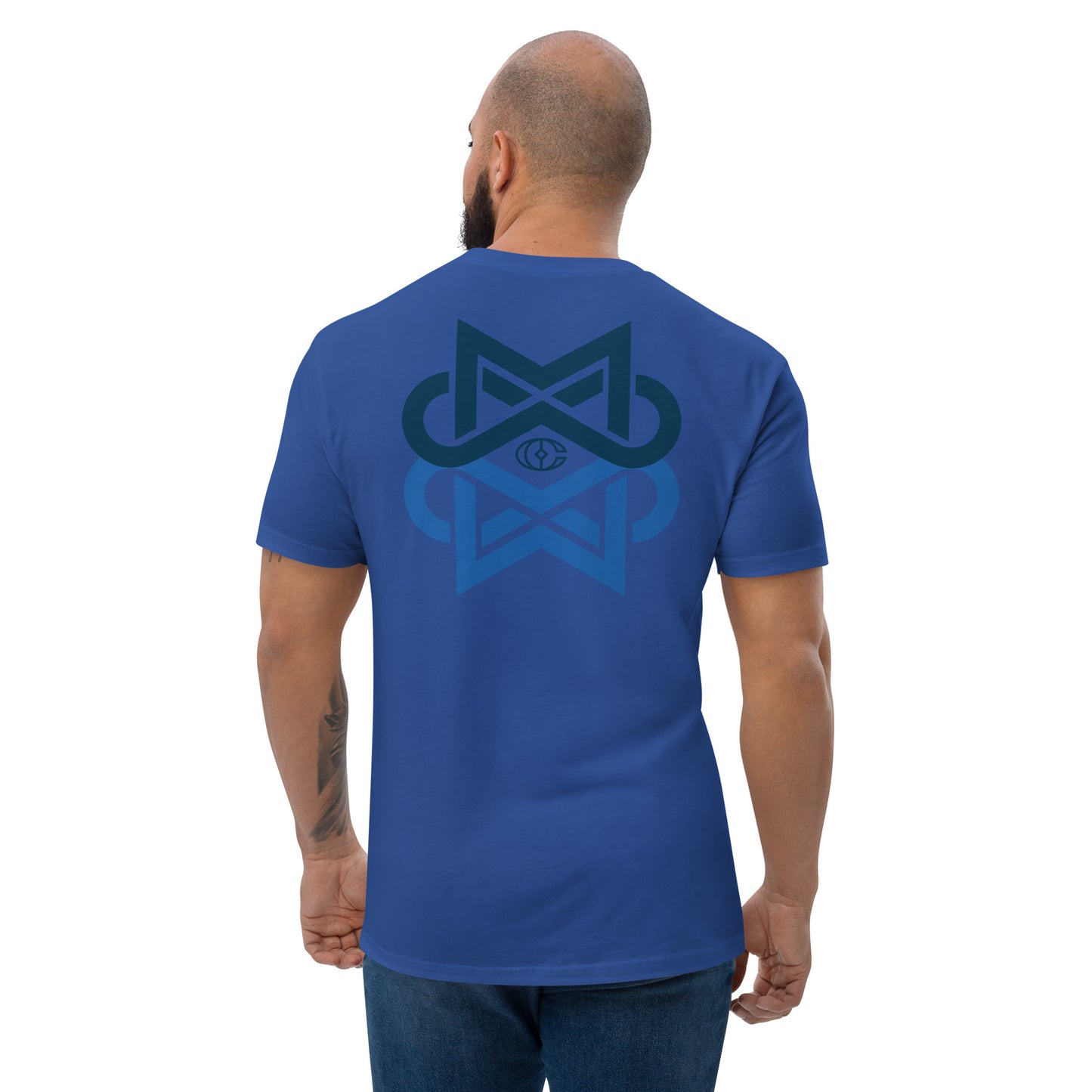 Colon Cancer Reflection Men's T-shirt