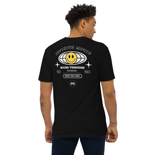 Micro Through Men’s premium tee w/ Embroidery