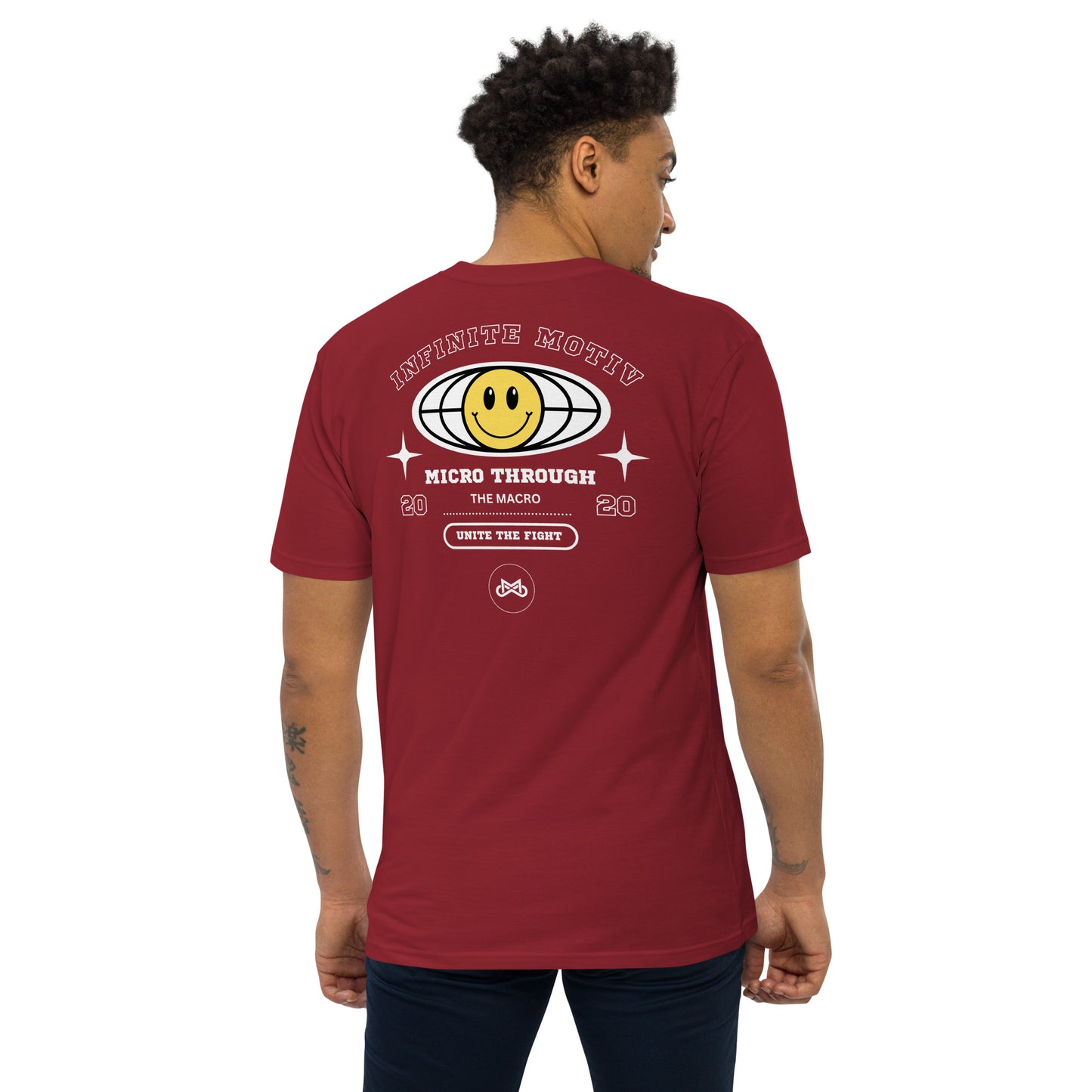 Micro Through Men’s premium tee w/ Embroidery