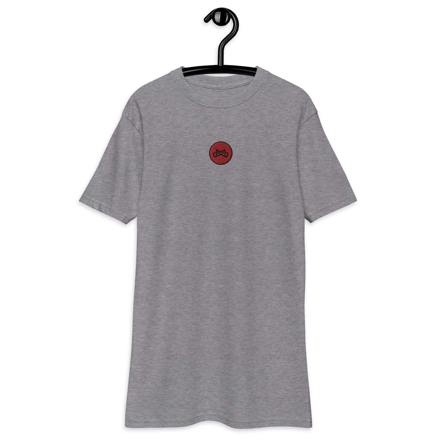 Hope Blooms Strong: Men's Embroidered Flower Power Tee (Cancer Awareness)