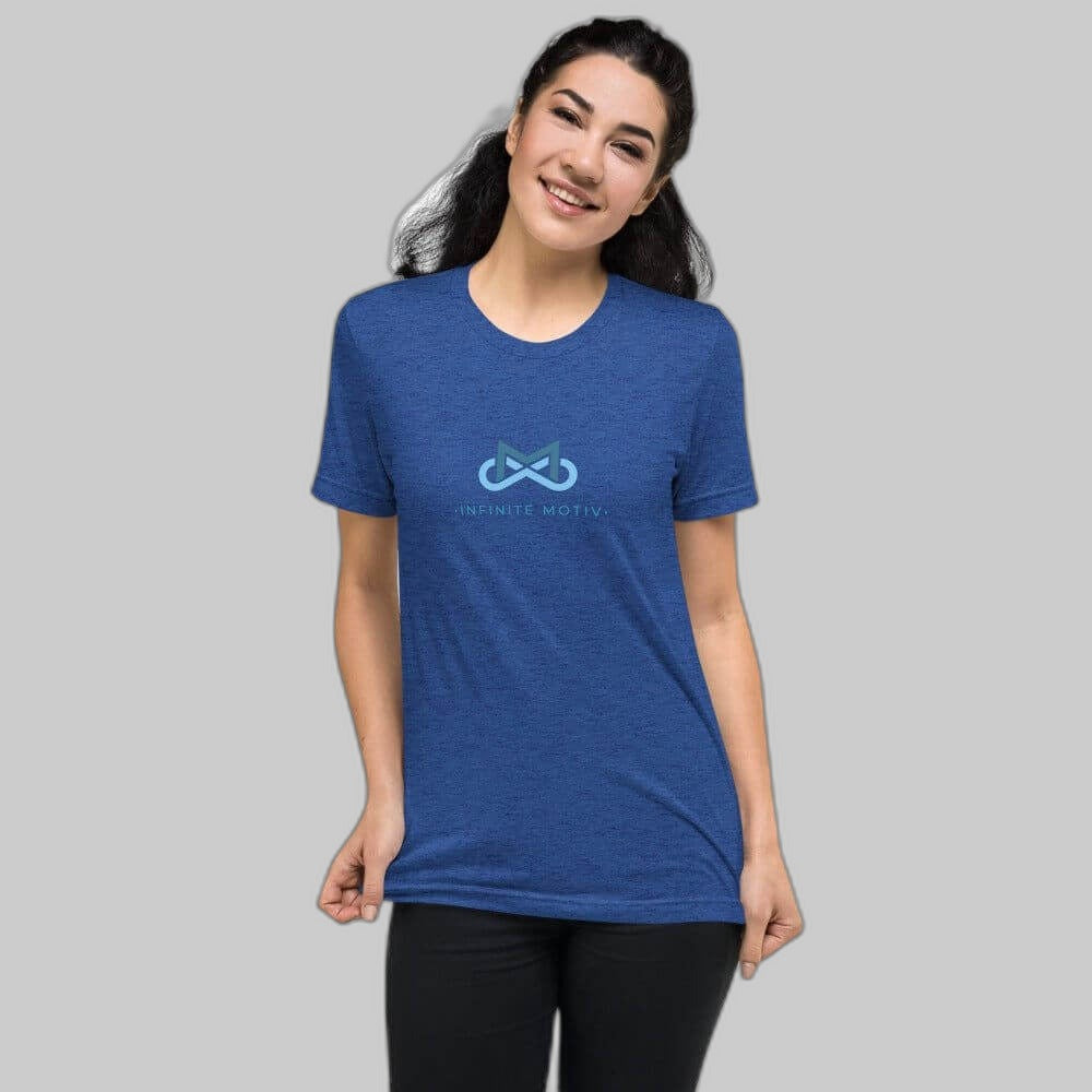 Women's Prostate Cancer Tri-blend Short sleeve t-shirt-Infinite Motiv Clothing-Prostate Cancer,T-Shirts,Women