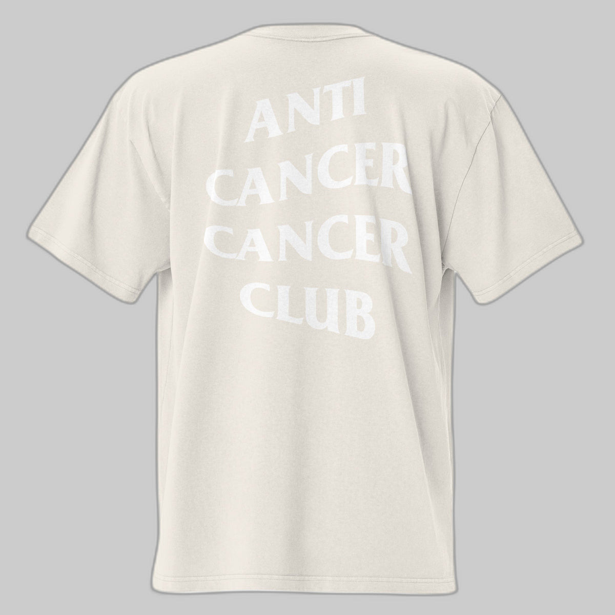 Cancer Club Unisex Oversized faded t-shirt