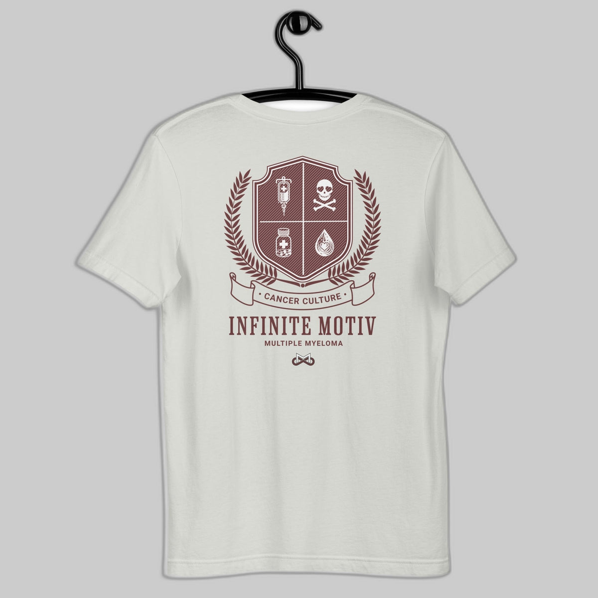 Unisex Multiple Myeloma Crest Embroidered t-shirt