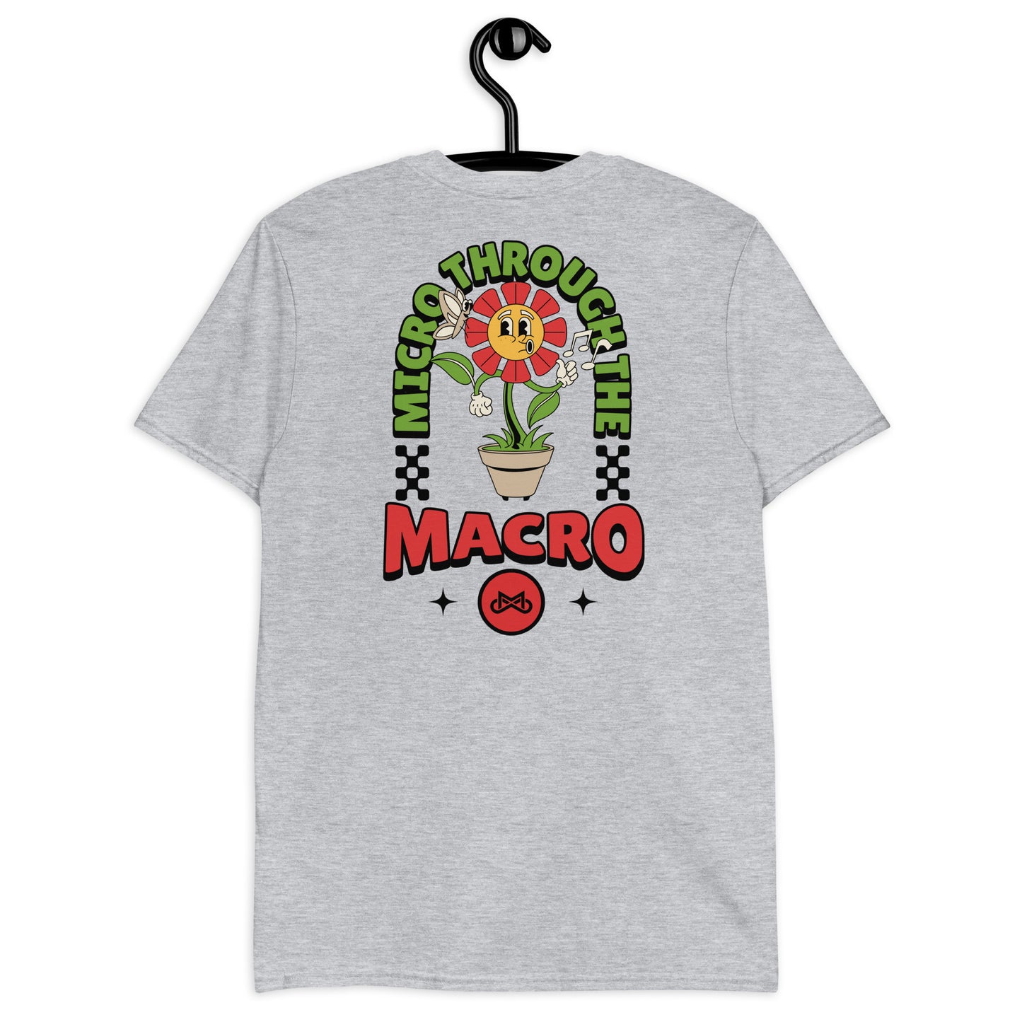 Spread Love & Flowers with this Groovy Unisex Flower Power T-Shirt