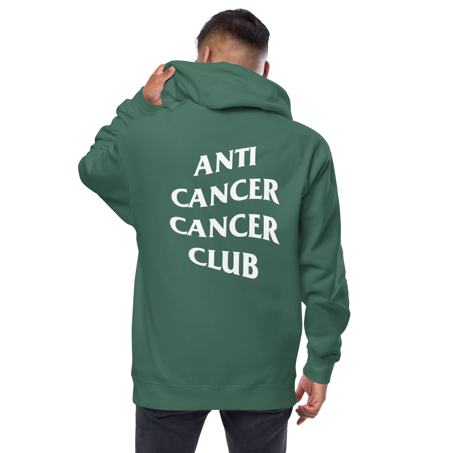 Unite the Fight Against Cancer in Comfort & Style| Premium Heavyweight Embroidered Unisex Cancer Club Hoodie