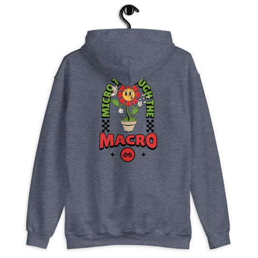 Flower Power Unisex Hoodie | Embrace the Micro Through the Macro by Infinite Motiv