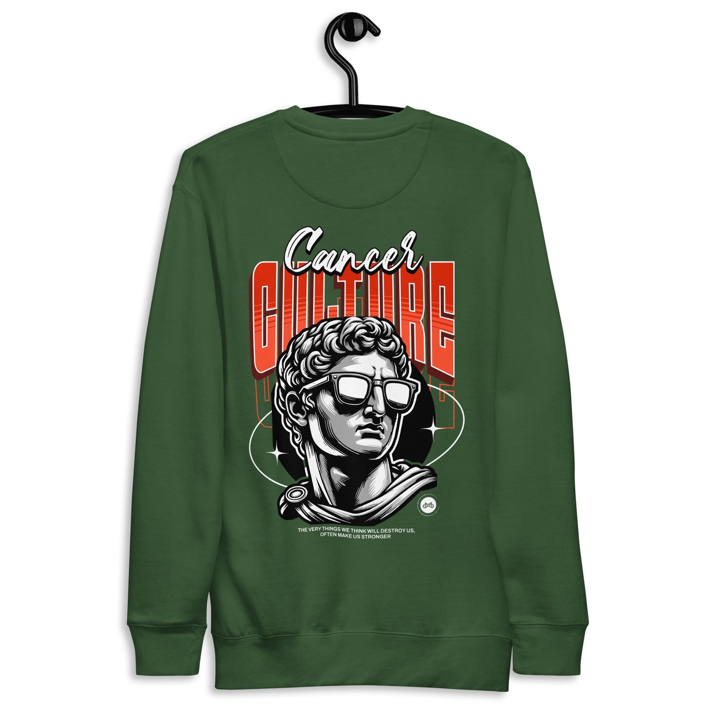 Unisex Premium David Motiv Sweatshirt | Comfort, Stylish and Empowering Cancer Awareness Apparel