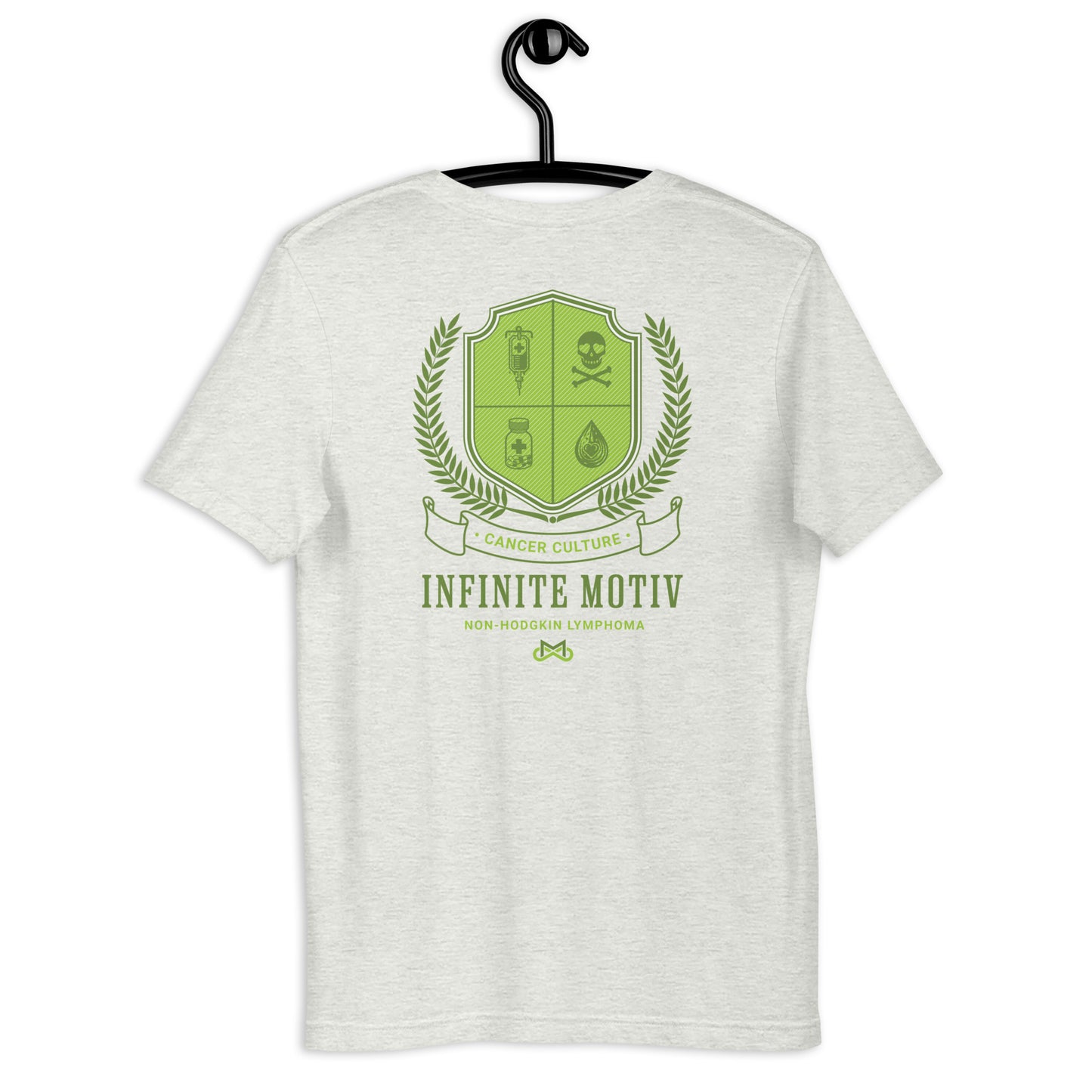Unisex Non-Hodgkin Lymphoma Crest Embroidered t-shirt