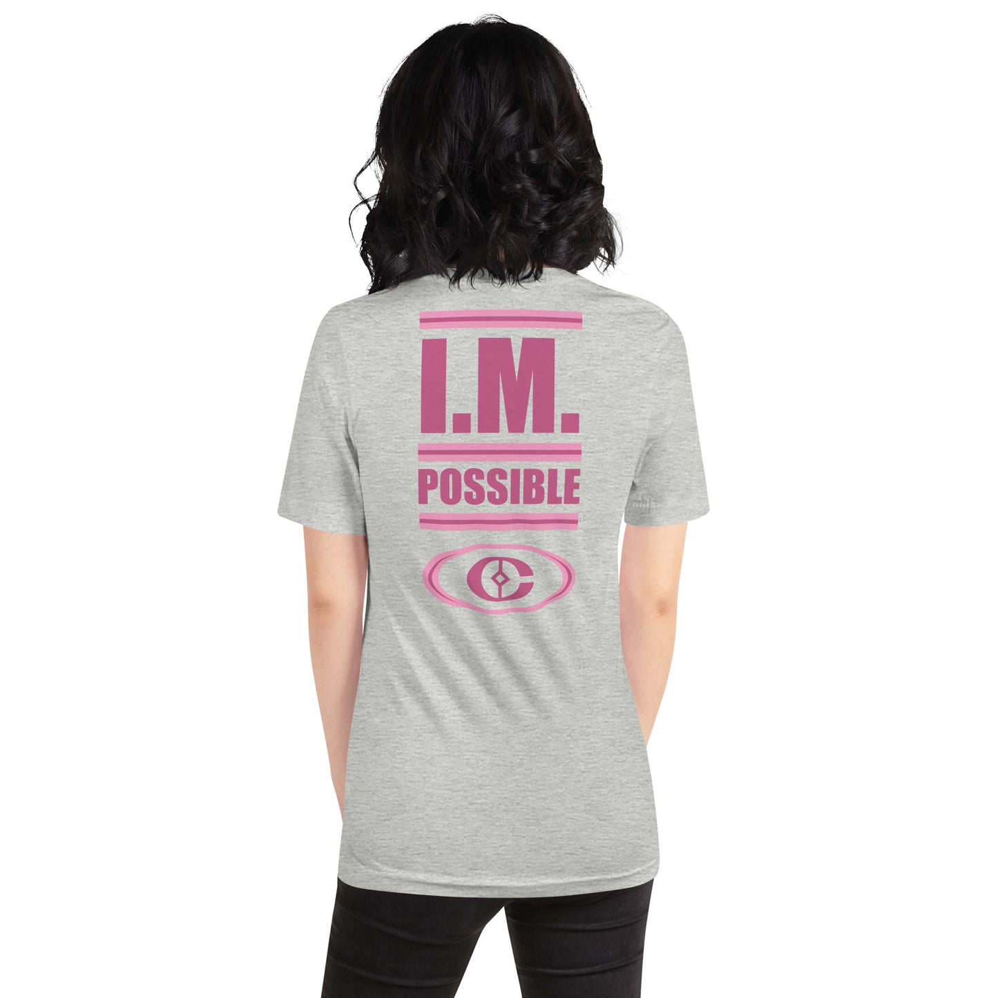 Breast Cancer IM Possible Women's T-Shirt - Awareness, Strength, Hope, Survivor, Gift, Fight for support