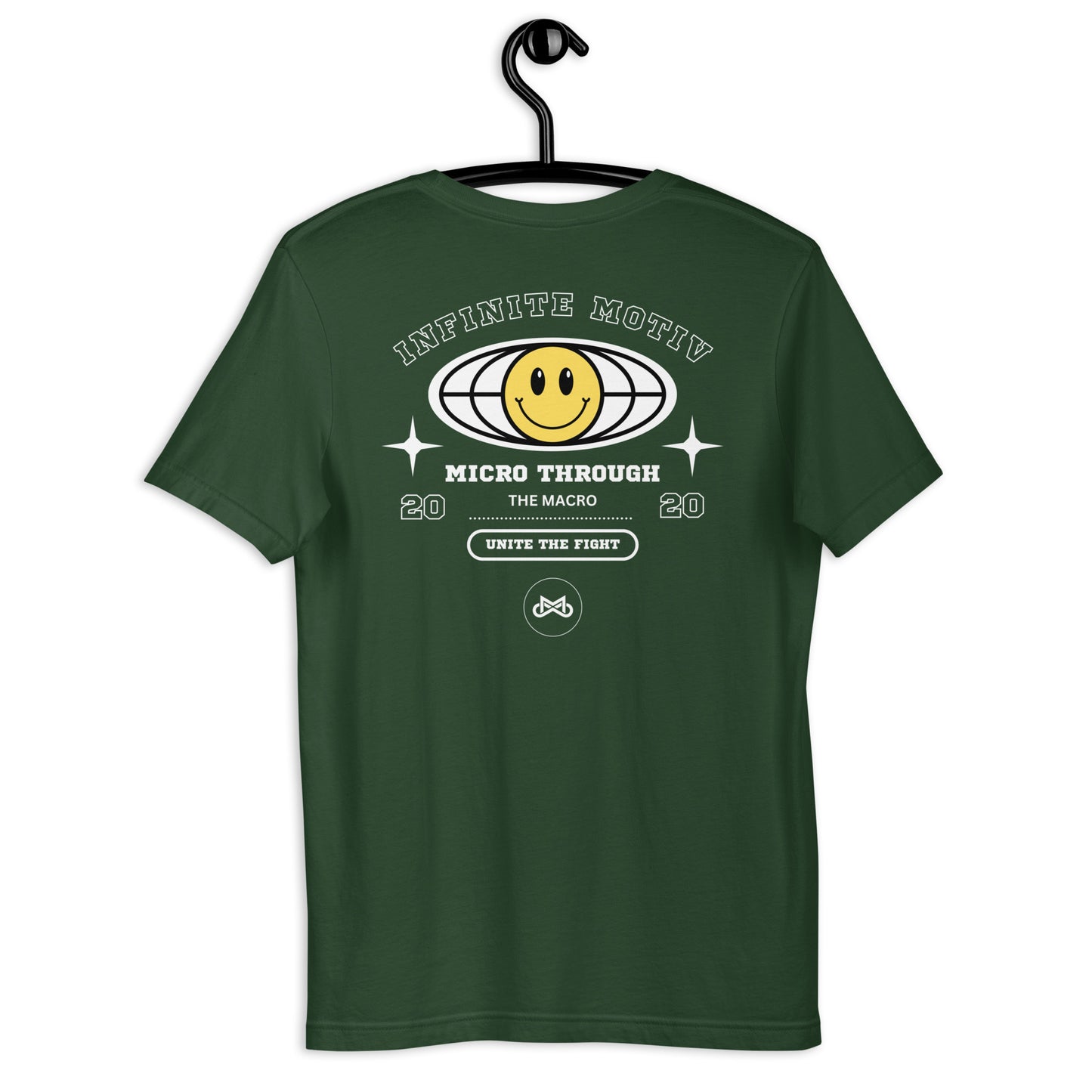 Smile and Micro Unisex t-shirt w/ Embroidery