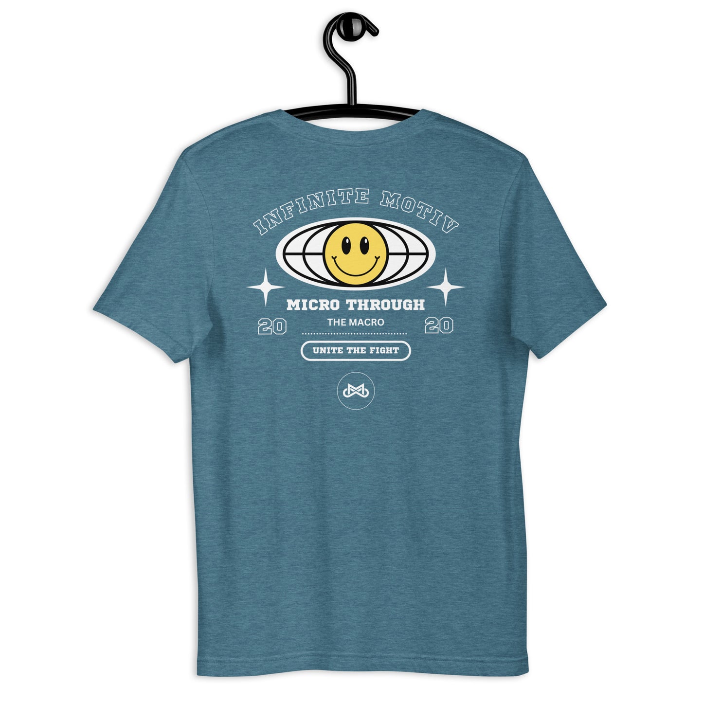 Smile and Micro Unisex t-shirt w/ Embroidery