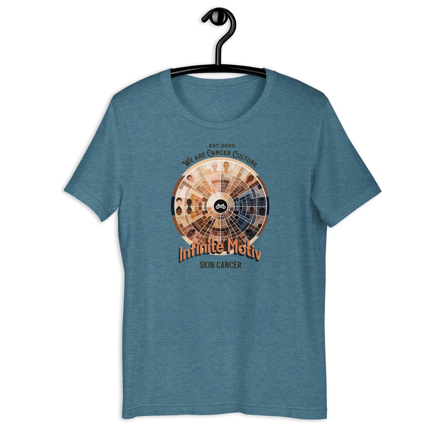 Women's Skin Cancer Wheel t-shirt