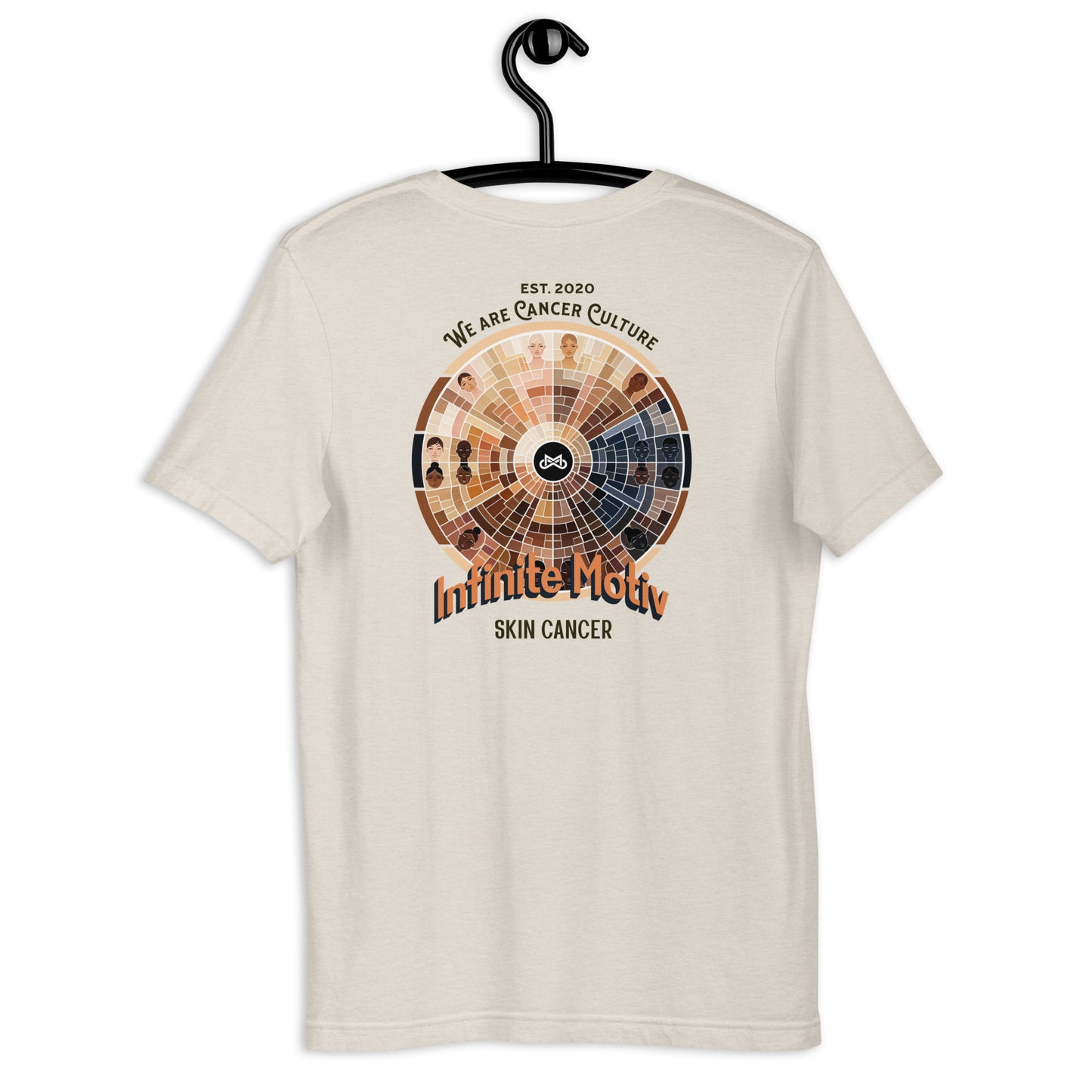 Men's Skin Cancer Wheel t-shirt