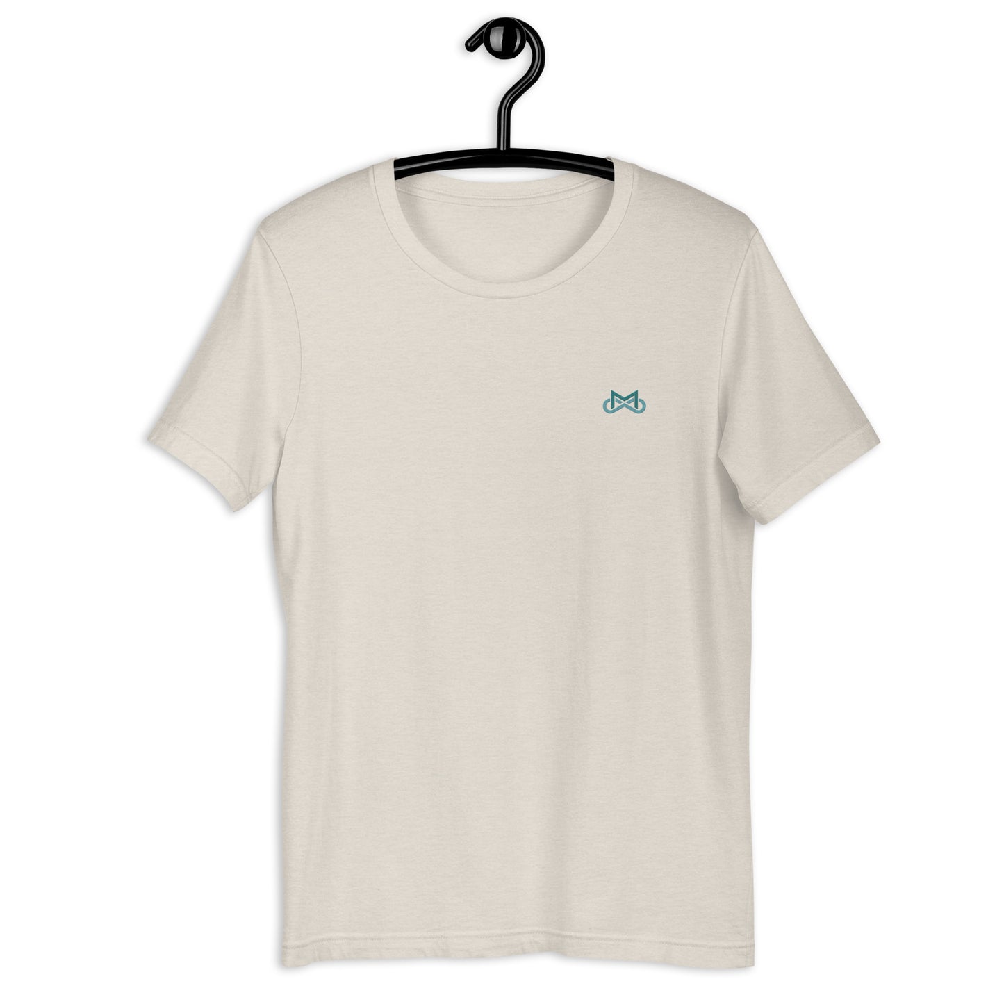 Unisex Ovarian Cancer Crest Embroidered t-shirt