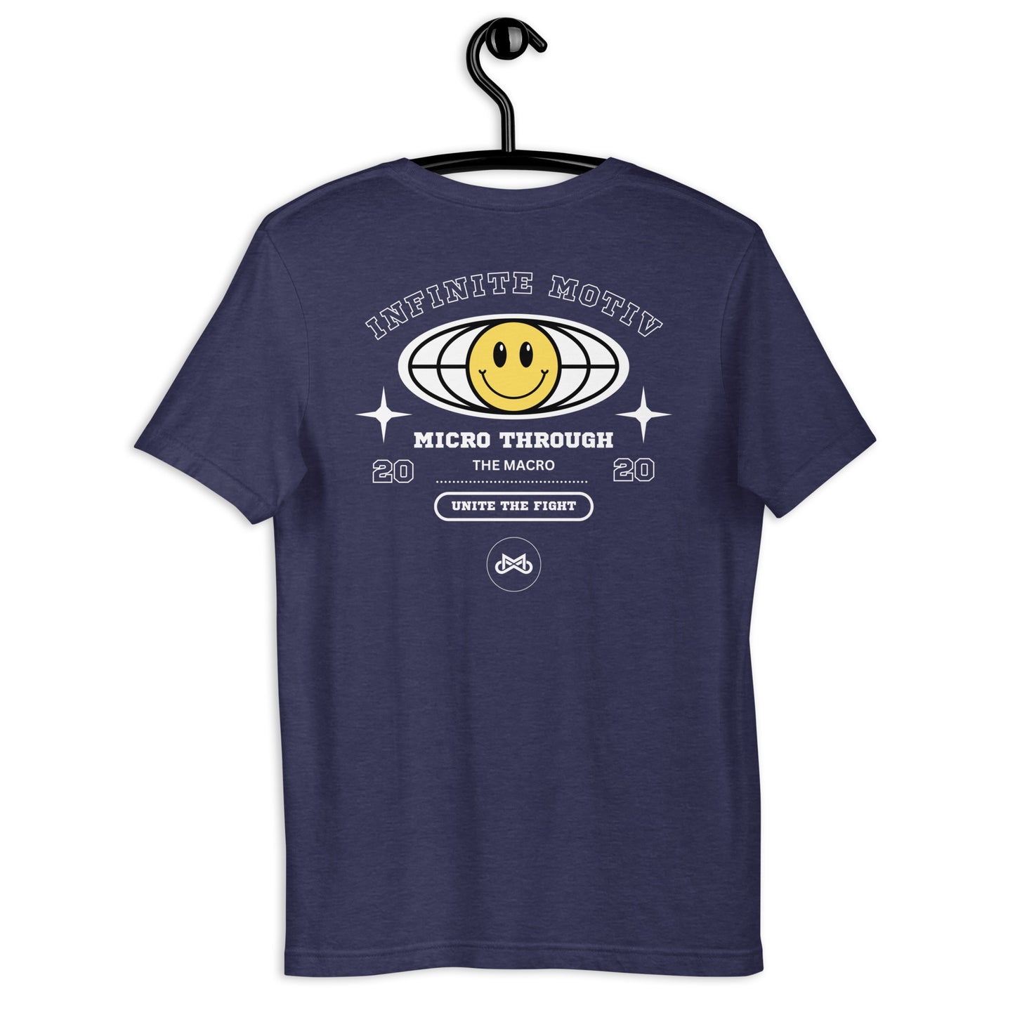 Smile and Micro Unisex t-shirt w/ Embroidery