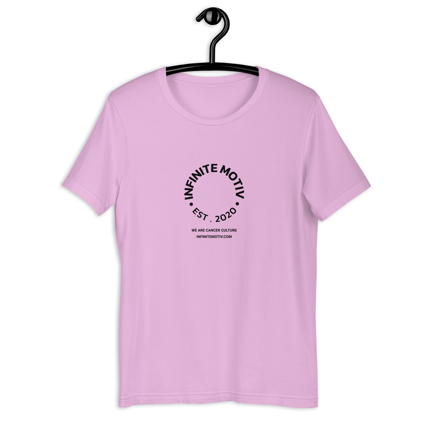 Full Circle Black Cancer Awareness Unisex T-Shirt by Infinite Motiv | Soft, Lightweight Comfort for Everday Style