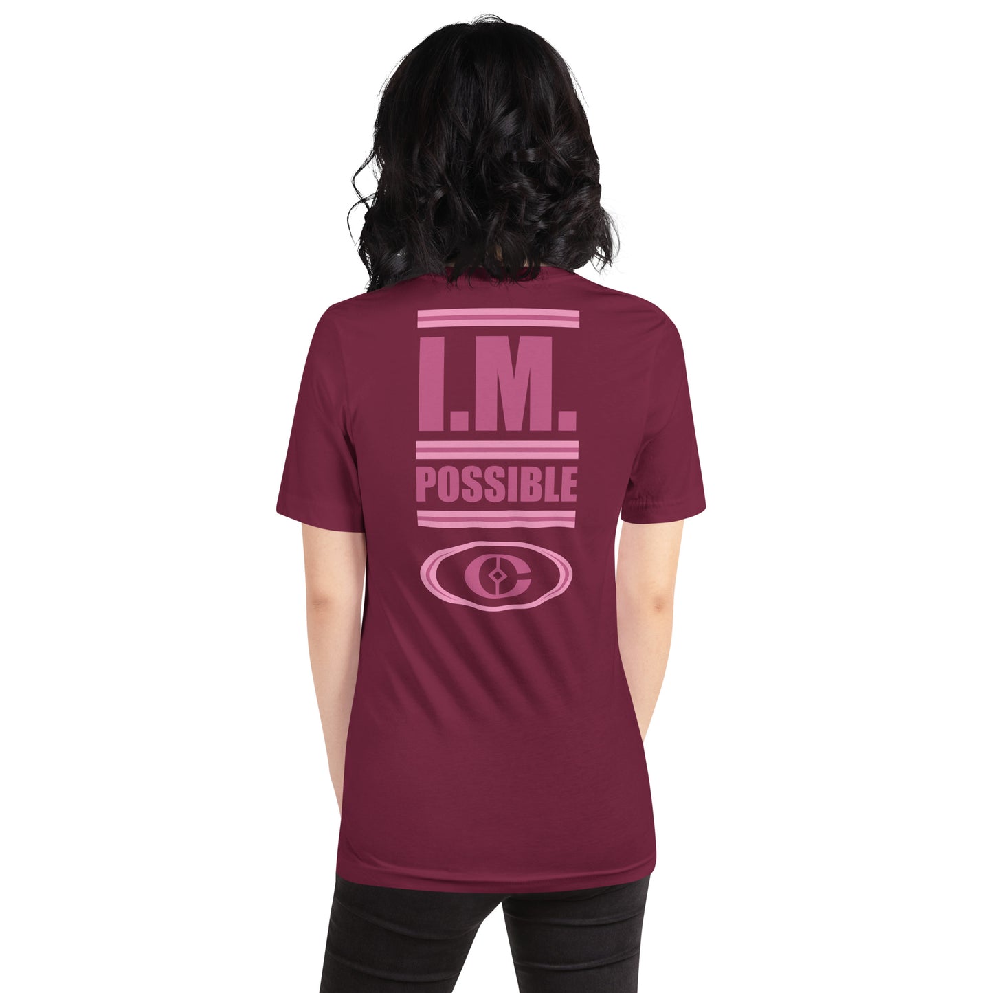 Breast Cancer IM Possible Women's T-Shirt - Awareness, Strength, Hope, Survivor, Gift, Fight for support