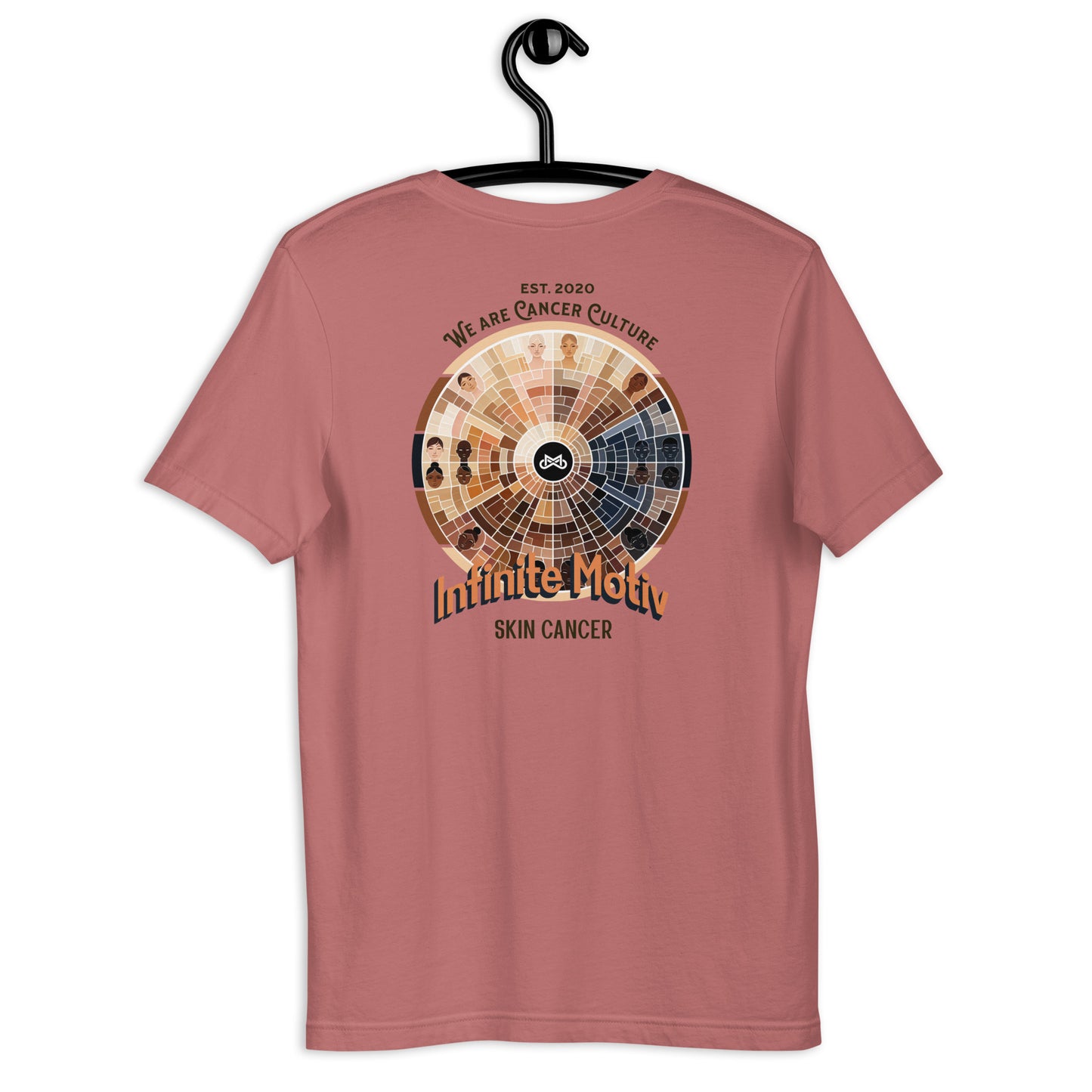 Men's Skin Cancer Wheel t-shirt