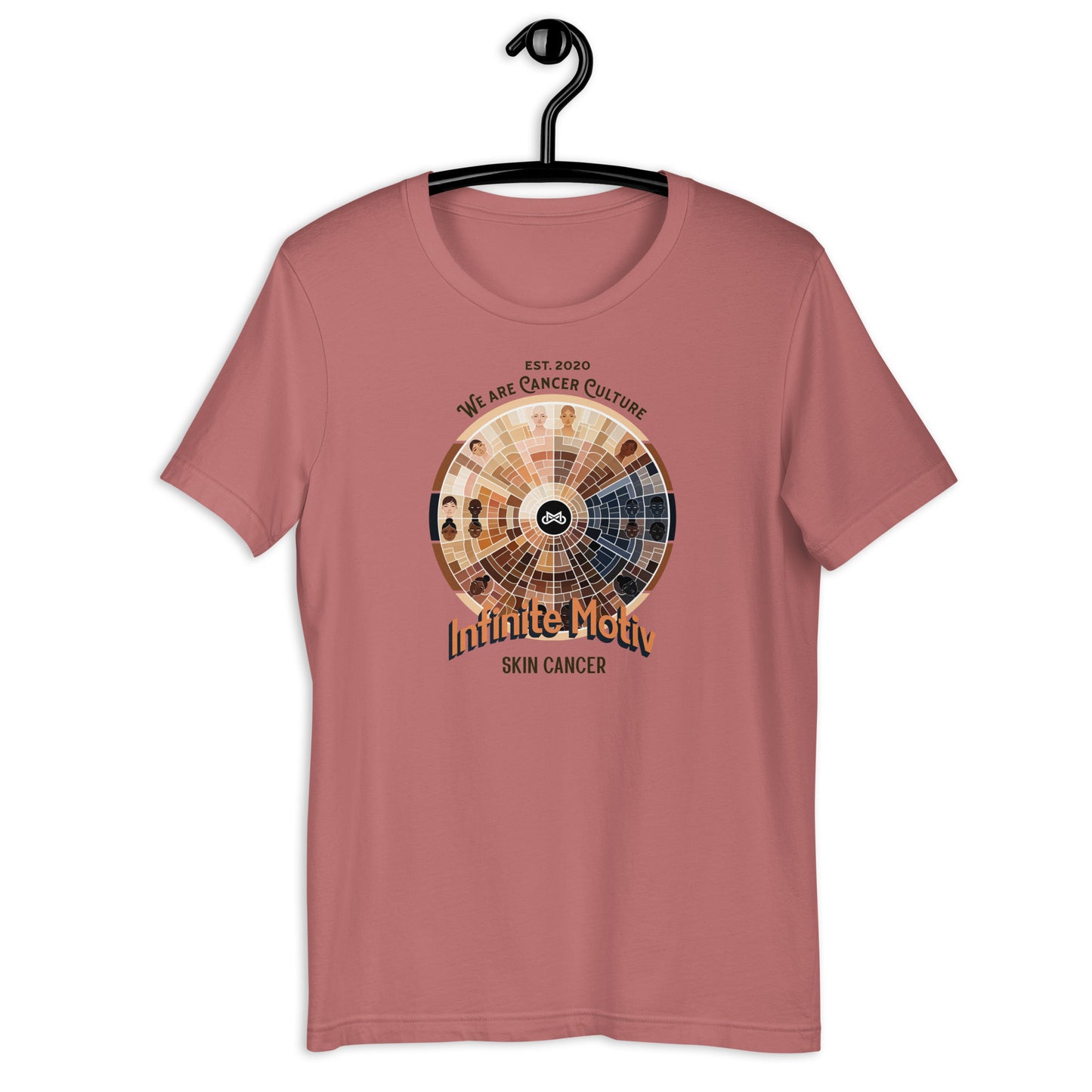 Women's Skin Cancer Wheel t-shirt