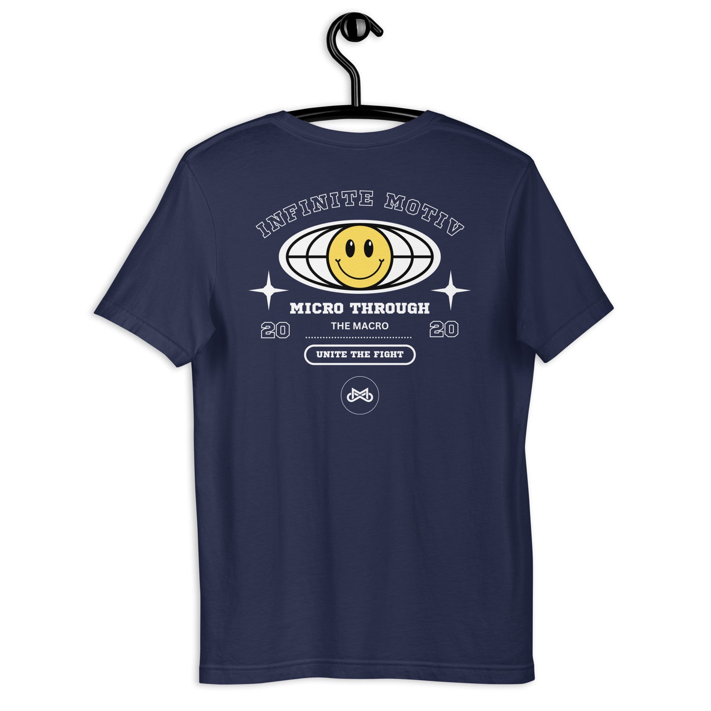 Smile and Micro Unisex t-shirt w/ Embroidery