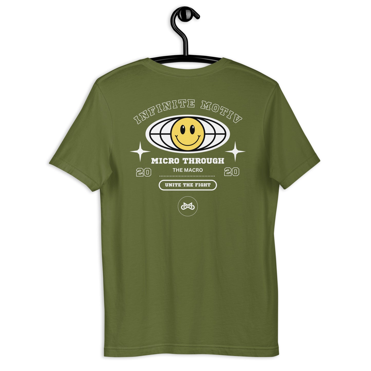 Smile and Micro Unisex t-shirt w/ Embroidery