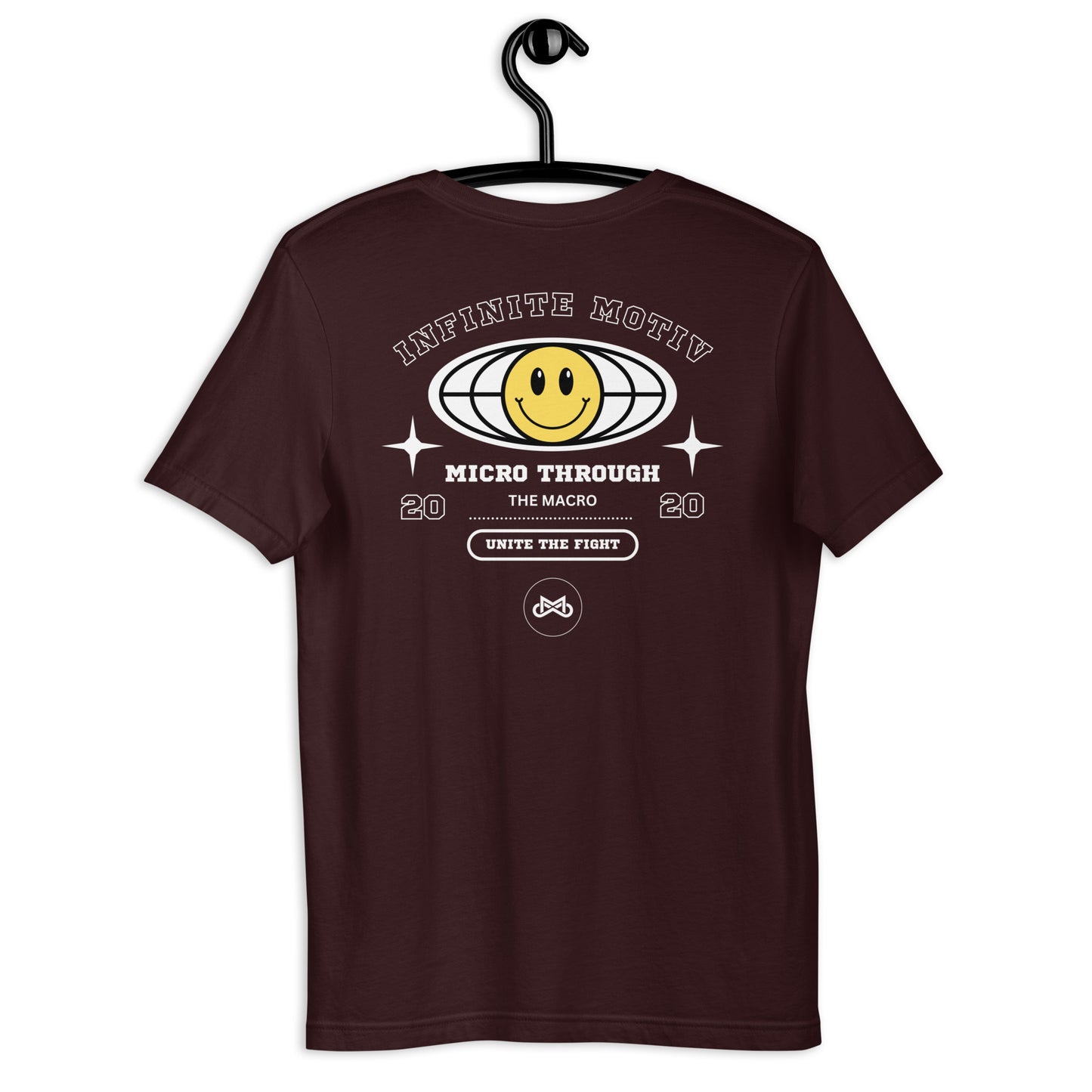 Smile and Micro Unisex t-shirt w/ Embroidery