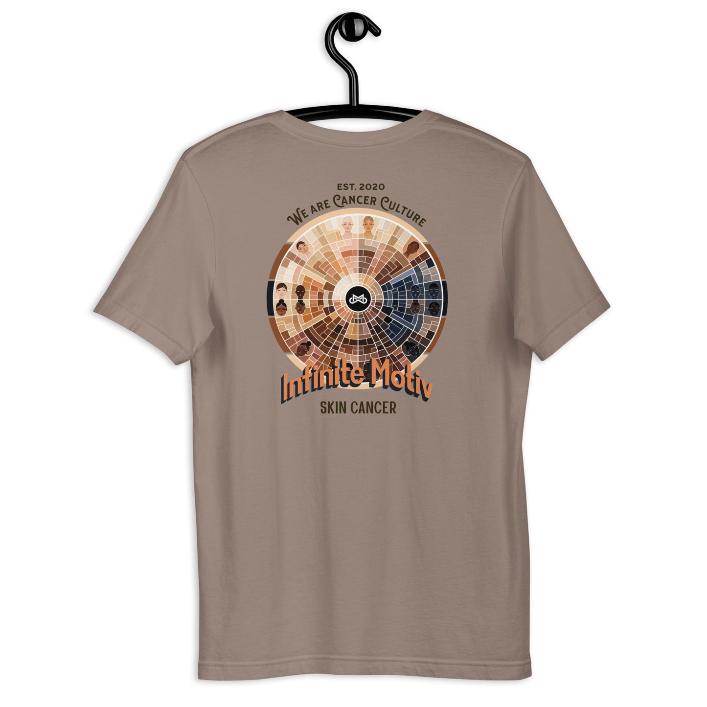 Men's Skin Cancer Wheel t-shirt