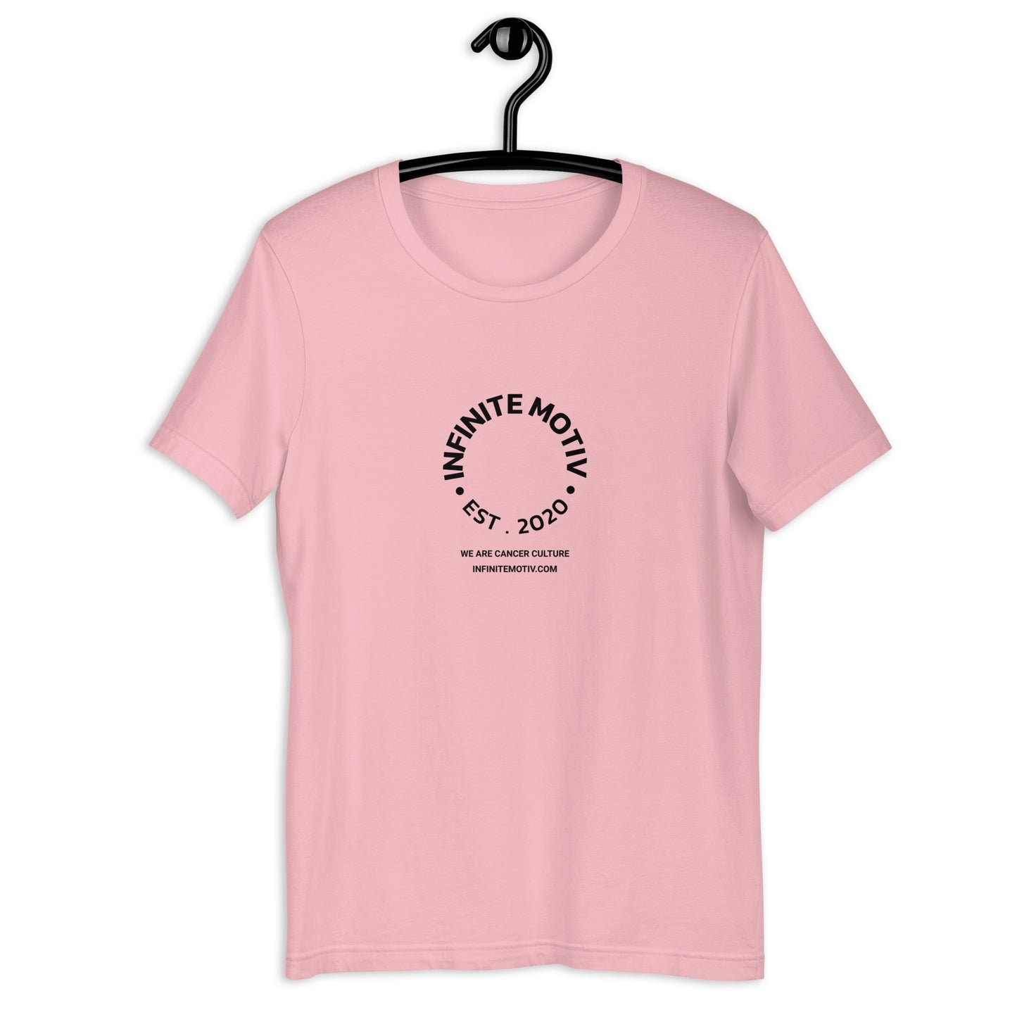 Full Circle Black Cancer Awareness Unisex T-Shirt by Infinite Motiv | Soft, Lightweight Comfort for Everday Style