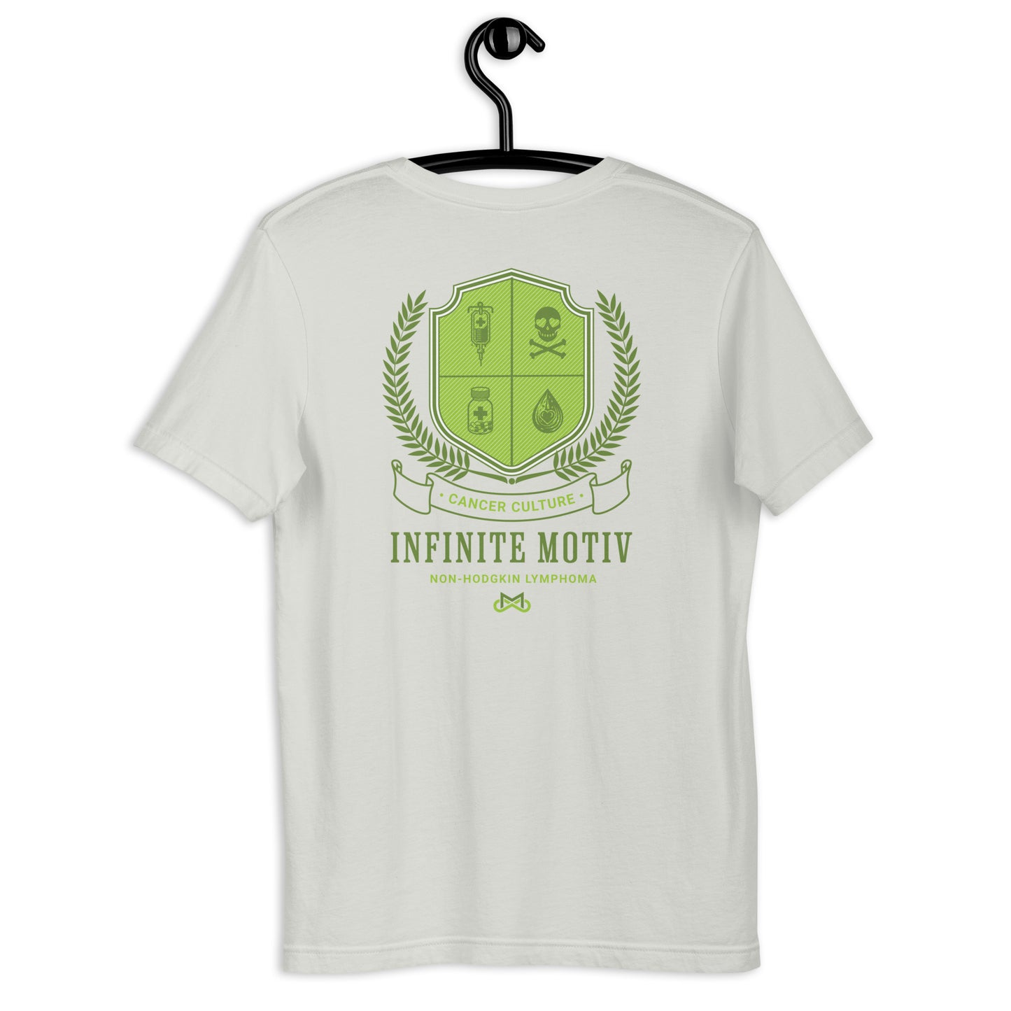 Unisex Non-Hodgkin Lymphoma Crest Embroidered t-shirt