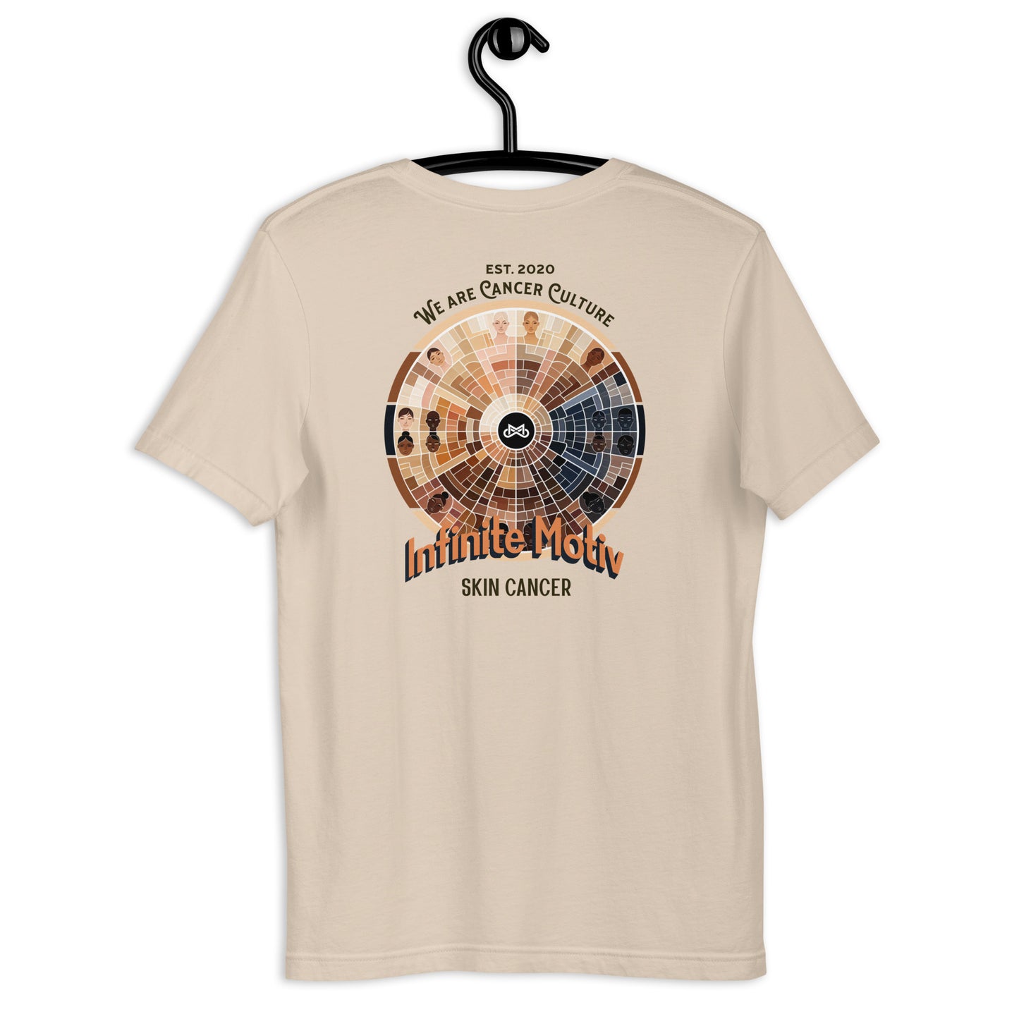 Men's Skin Cancer Wheel t-shirt