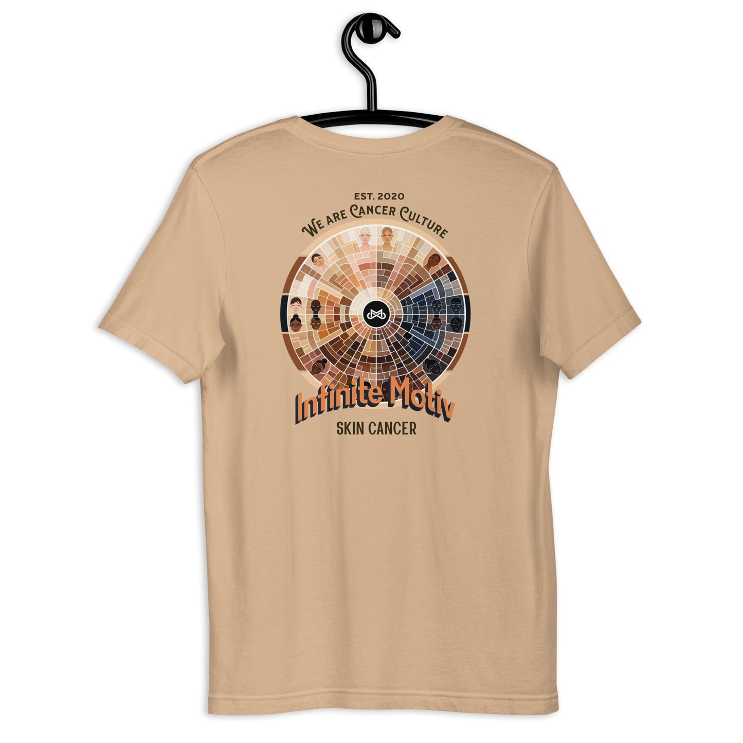 Men's Skin Cancer Wheel t-shirt