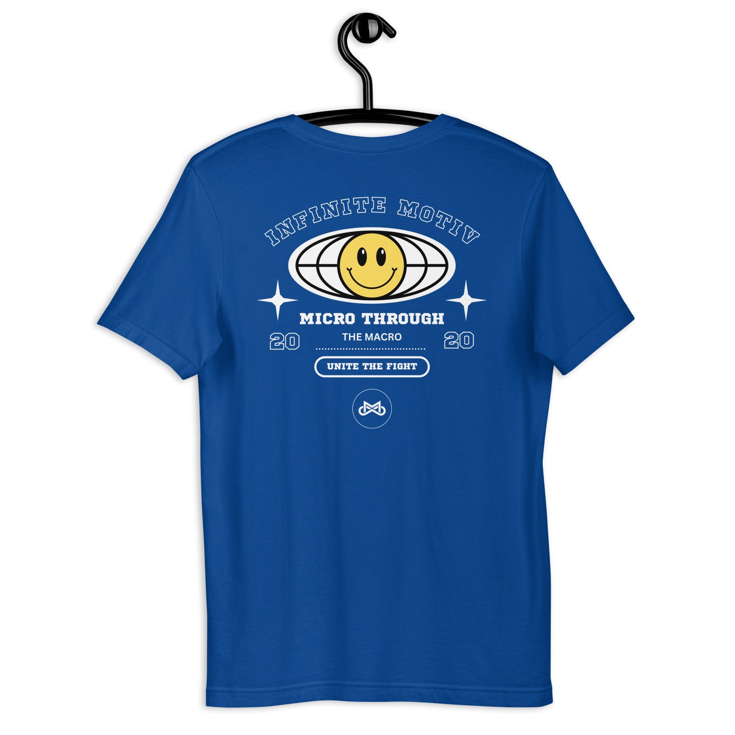 Smile and Micro Unisex t-shirt w/ Embroidery