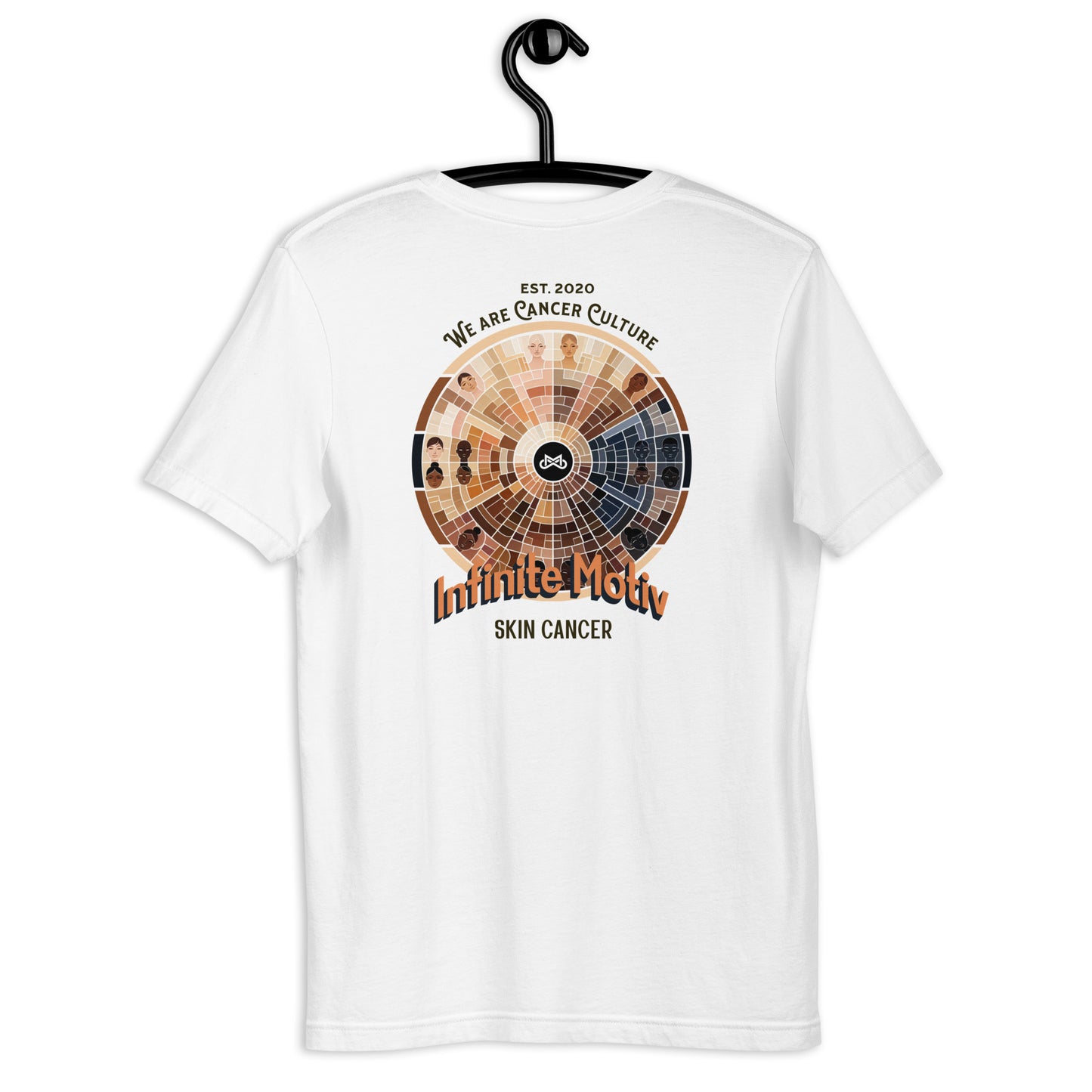 Men's Skin Cancer Wheel t-shirt