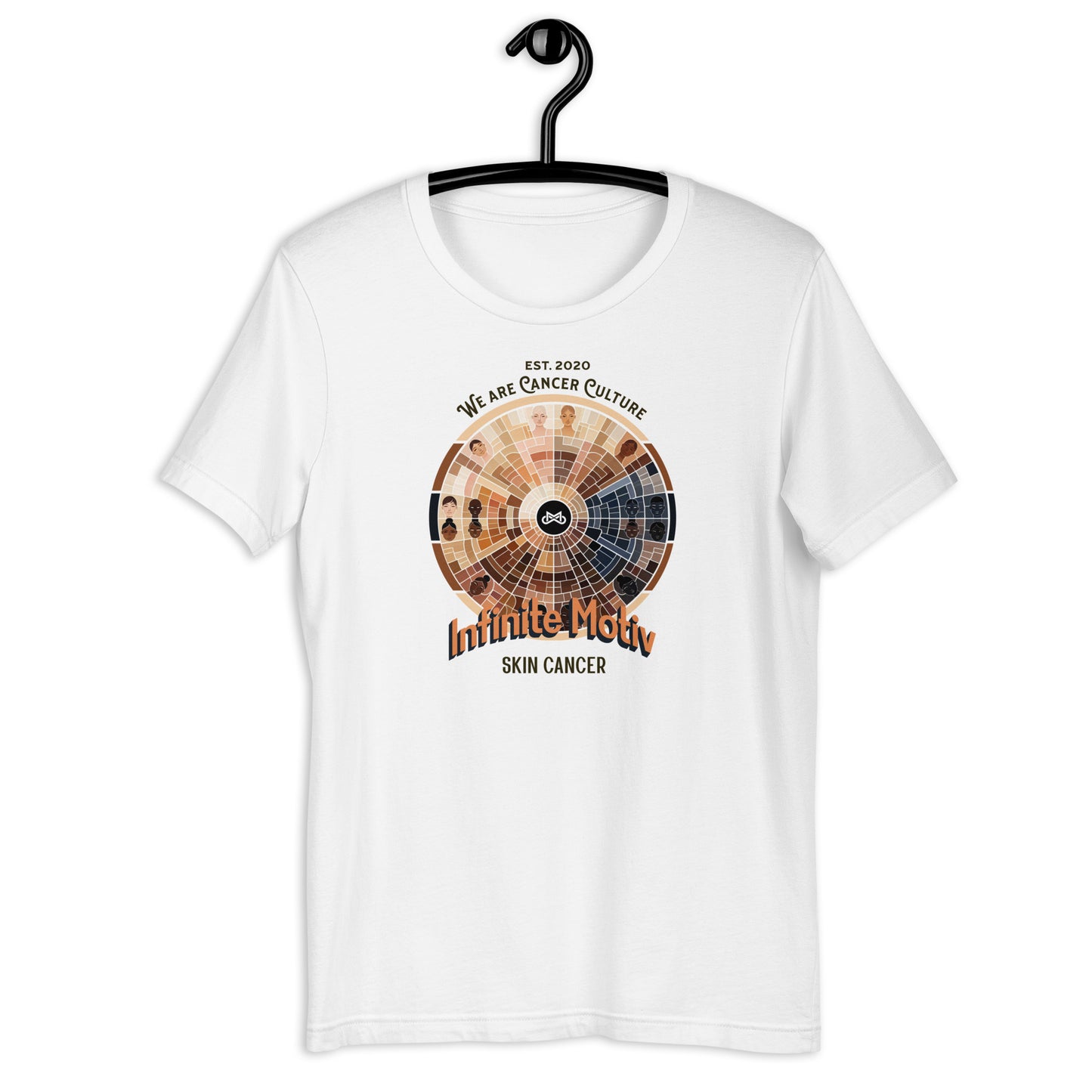 Women's Skin Cancer Wheel t-shirt