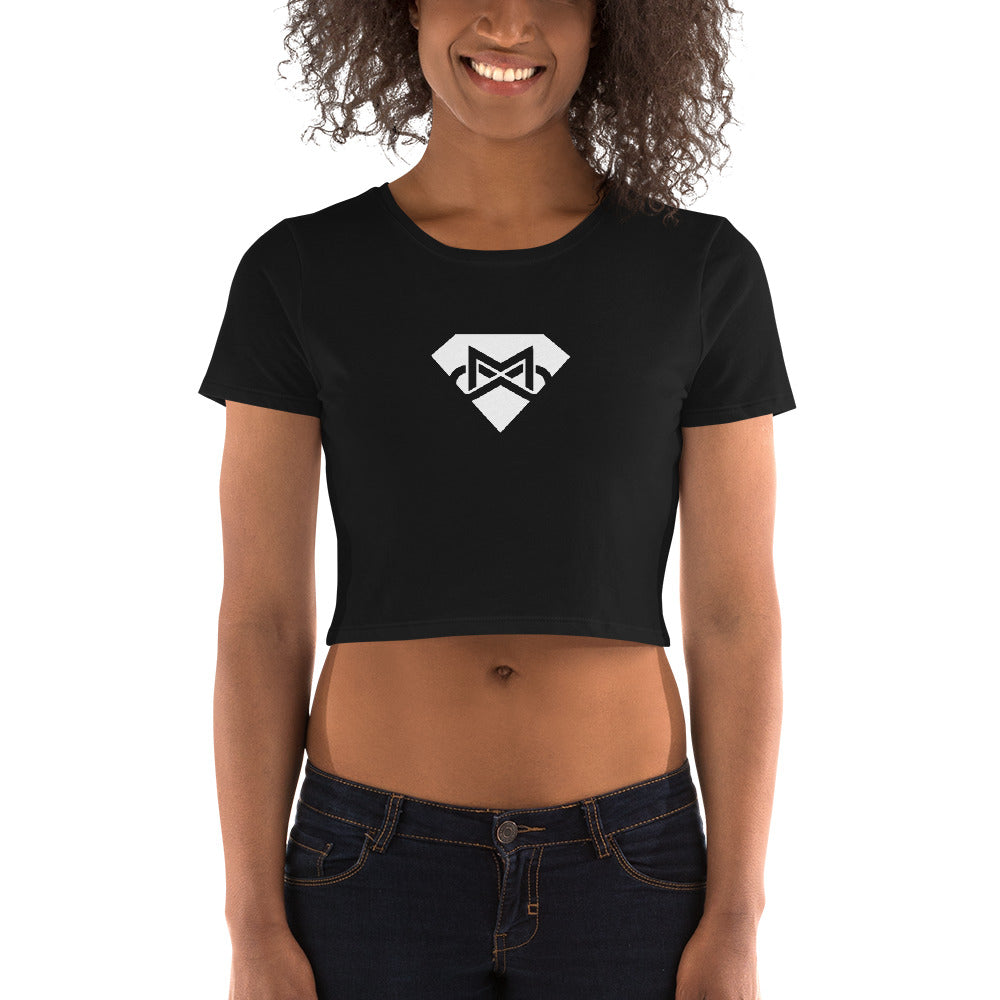 Stronger Together: Women's Cancer Awareness Crop Top, Comfy & Confident: Women's Cancer Hero Cropped Tee