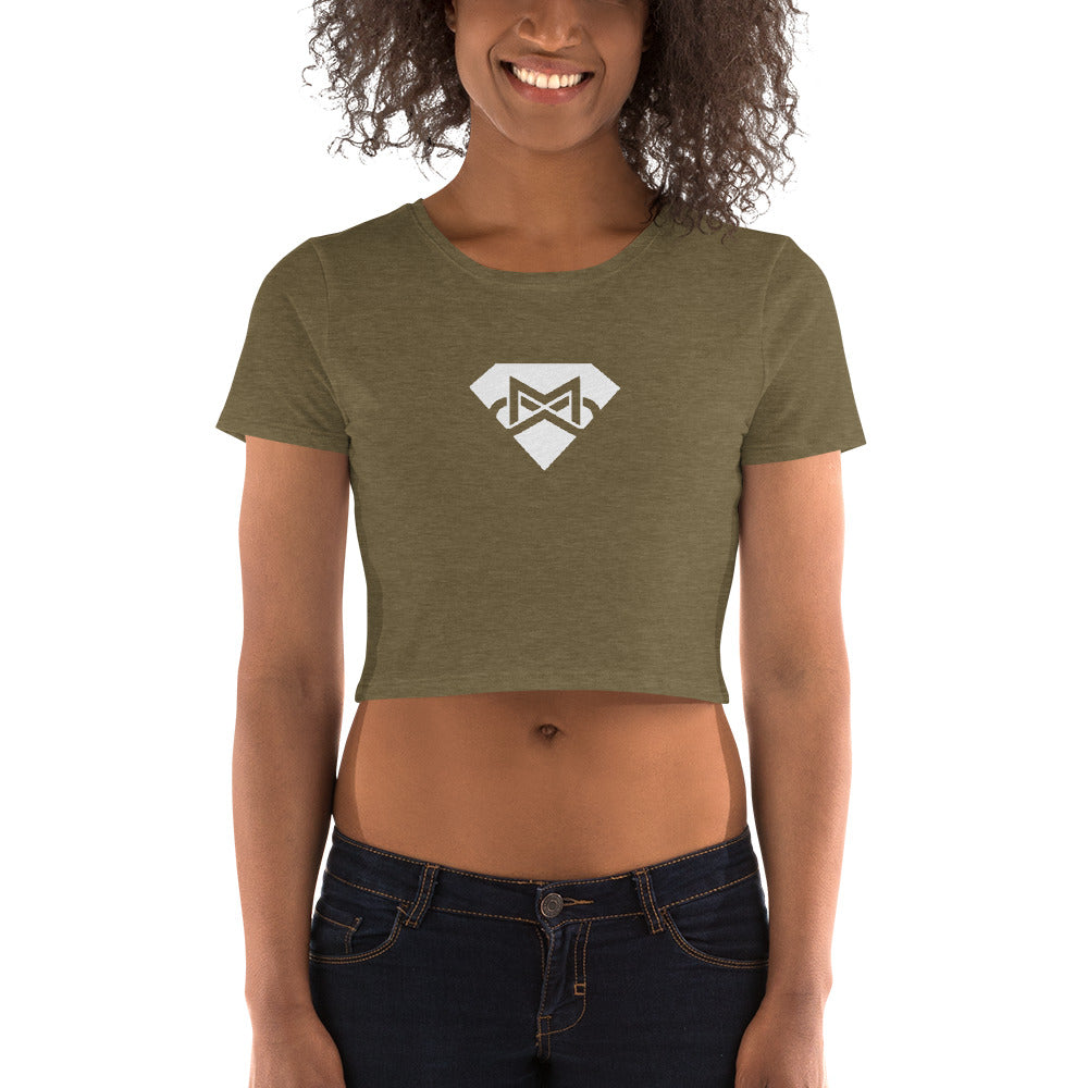 Stronger Together: Women's Cancer Awareness Crop Top, Comfy & Confident: Women's Cancer Hero Cropped Tee