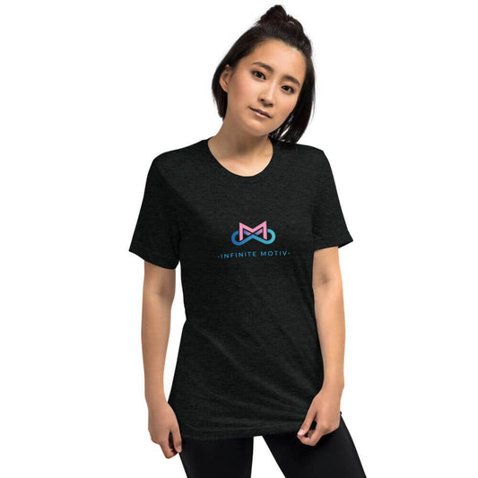 Women's Thyroid Cancer Tri-blend  Short sleeve t-shirt-Infinite Motiv Clothing-T-Shirts,Thyroid Cancer,Women