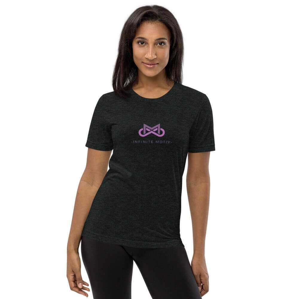 Women's Pancreatic Cancer Tri-blend Short sleeve t-shirt-Infinite Motiv Clothing-Pancreatic Cancer,T-Shirts,Women