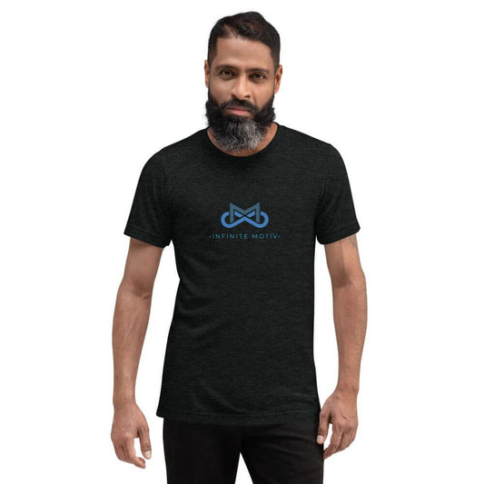 Men's Colon Cancer Tri-blend Short sleeve t-shirt-Infinite Motiv Clothing-Colon Cancer,Men,T-Shirts