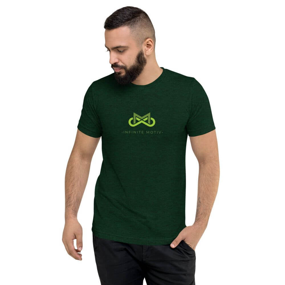 Men's Non-Hodgkin Lymphoma Tri-blend Short sleeve t-shirt-Infinite Motiv Clothing-Men,Non-Hodgkin,T-Shirts