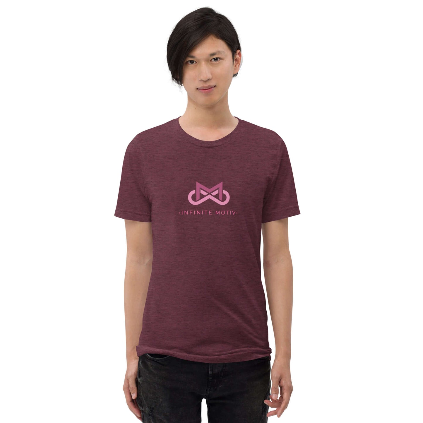 Men's Breast Cancer Tri-blend Short sleeve t-shirt