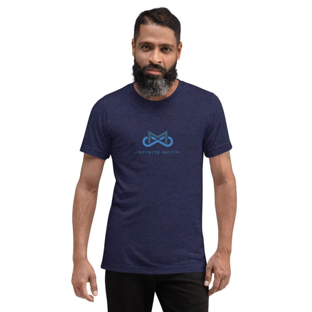 Men's Colon Cancer Tri-blend Short sleeve t-shirt-Infinite Motiv Clothing-Colon Cancer,Men,T-Shirts