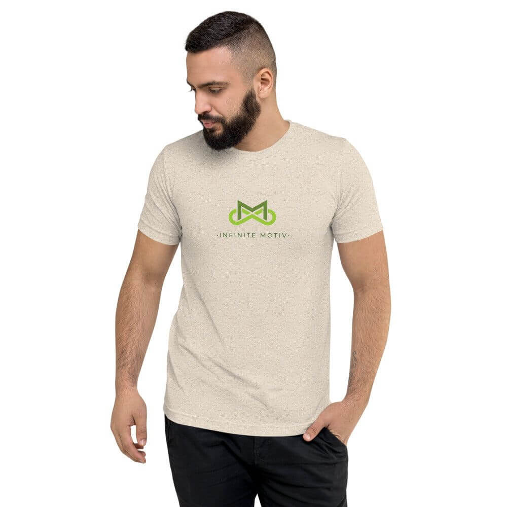 Men's Non-Hodgkin Lymphoma Tri-blend Short sleeve t-shirt-Infinite Motiv Clothing-Men,Non-Hodgkin,T-Shirts