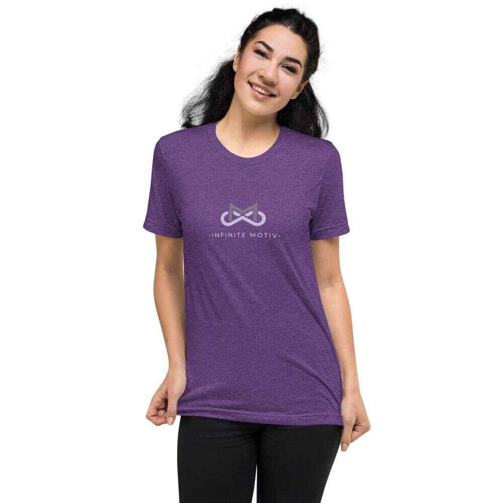 Women's Testicular Cancer Tri-blend Short sleeve t-shirt-Infinite Motiv Clothing-T-Shirts,Testicular cancer,Women