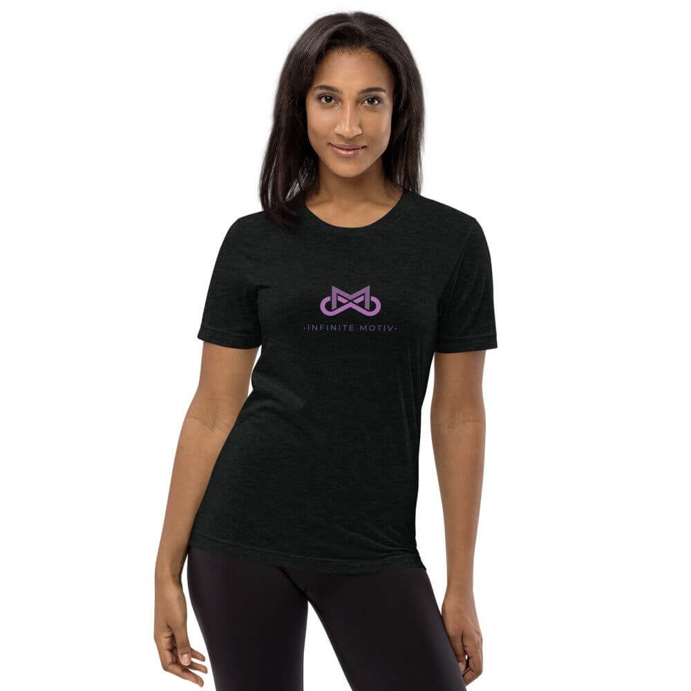 Women's Pancreatic Cancer Tri-blend Short sleeve t-shirt-Infinite Motiv Clothing-Pancreatic Cancer,T-Shirts,Women